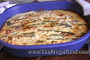 Asparagus Ricotta Frittata