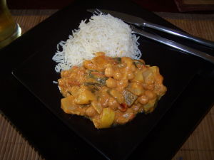 Garbanzo Curry Stew