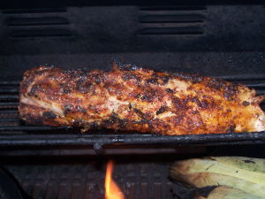 Pork Tenderloin in Indirect Heat Pork Tenderloin in Indirect Heat