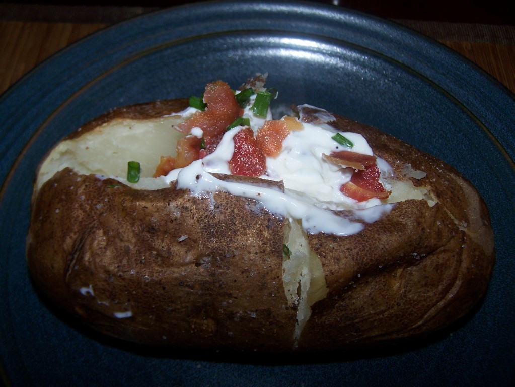 Baked potatoes are great!