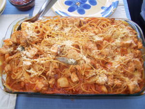 Chicken Spaghetti Casserole