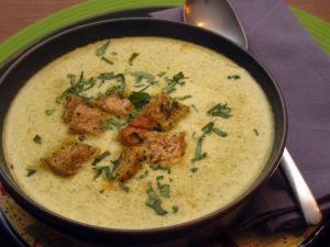 Cream of Broccoli and Cheese