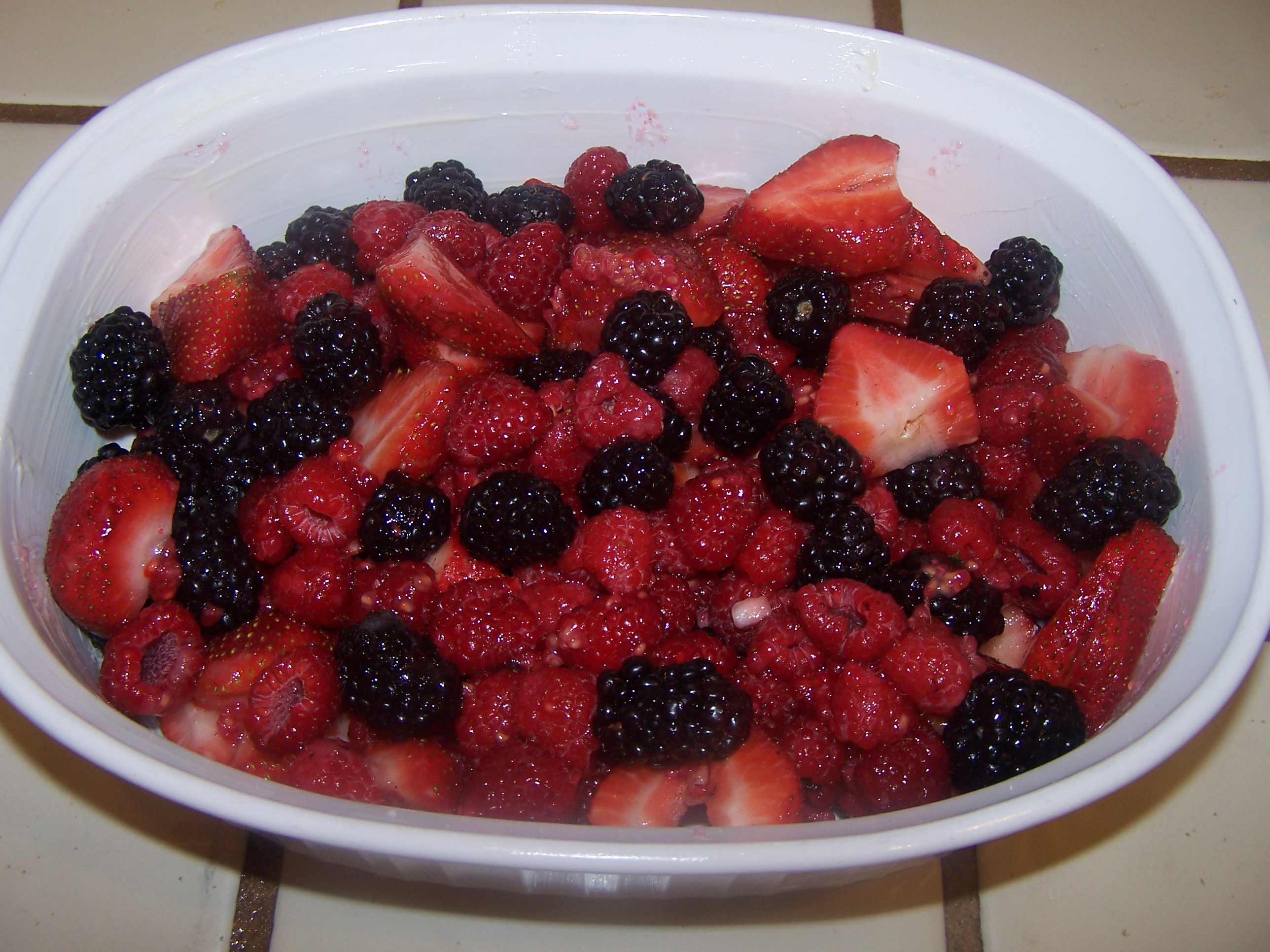 Triple Berry Crisp
