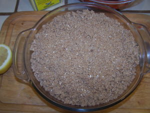 Peach Cherry Crisp
