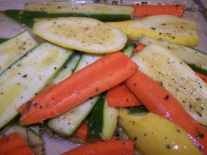 Veggies Ready for the Grill