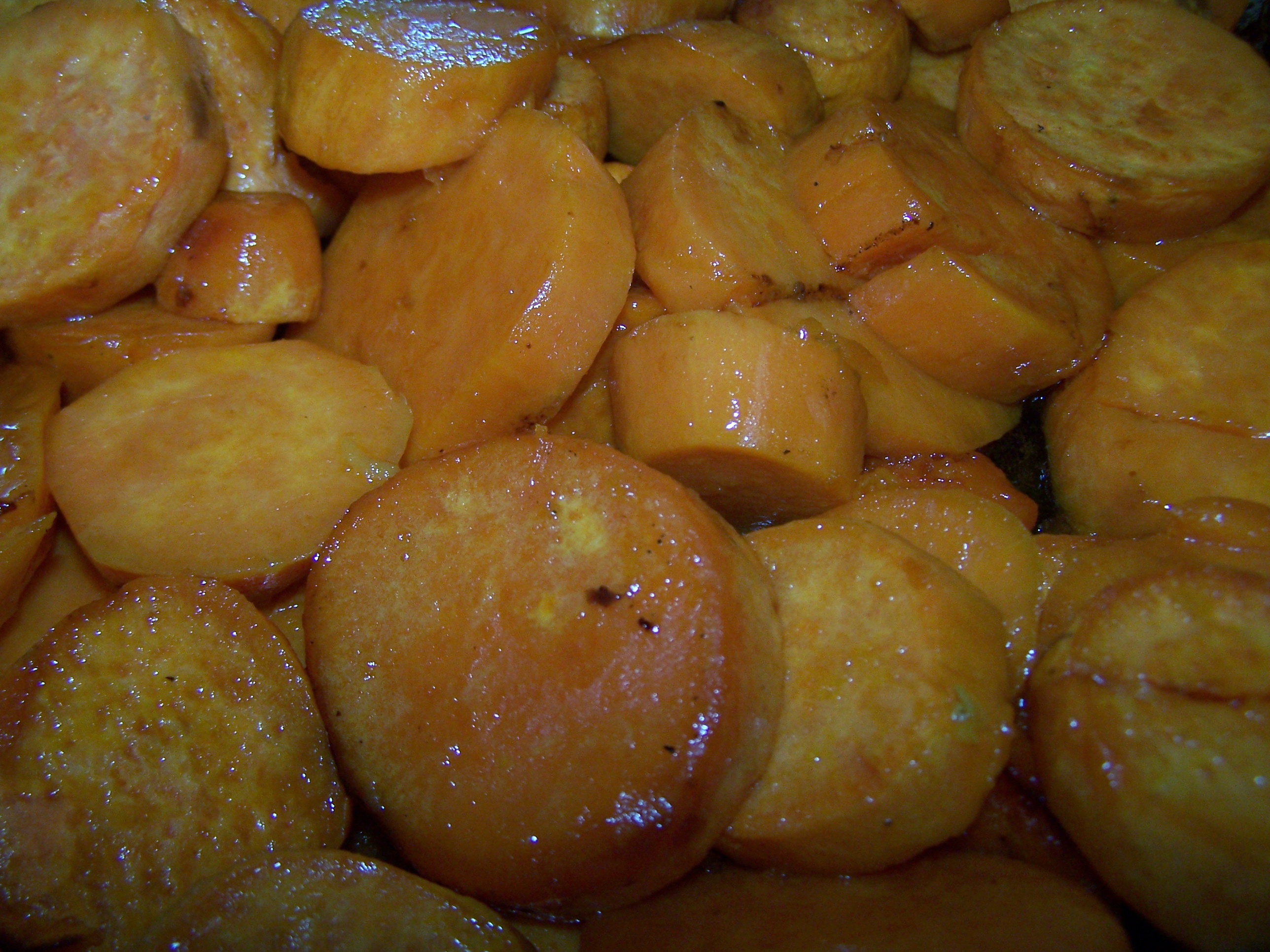 Honey Orange Sweet Potatoes