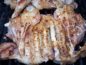 Grilled Cornish Hen