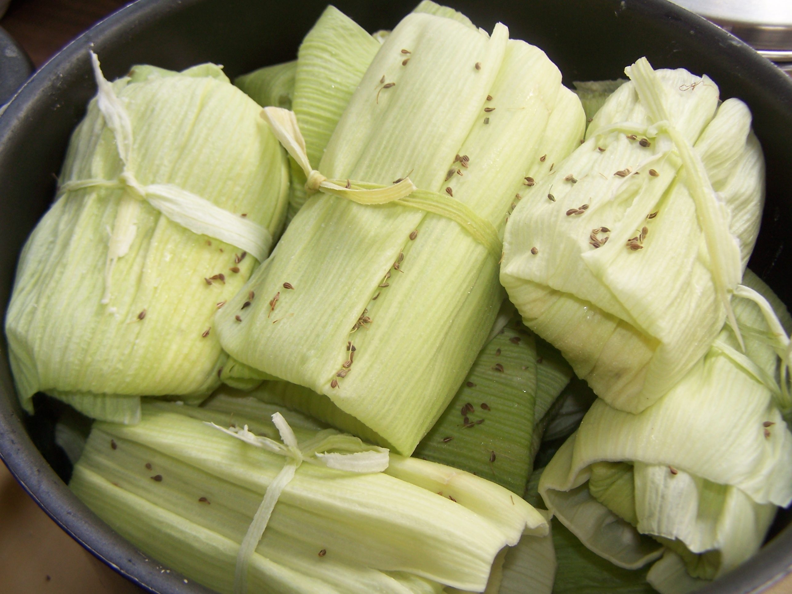 Bolivian Steamed Humintas