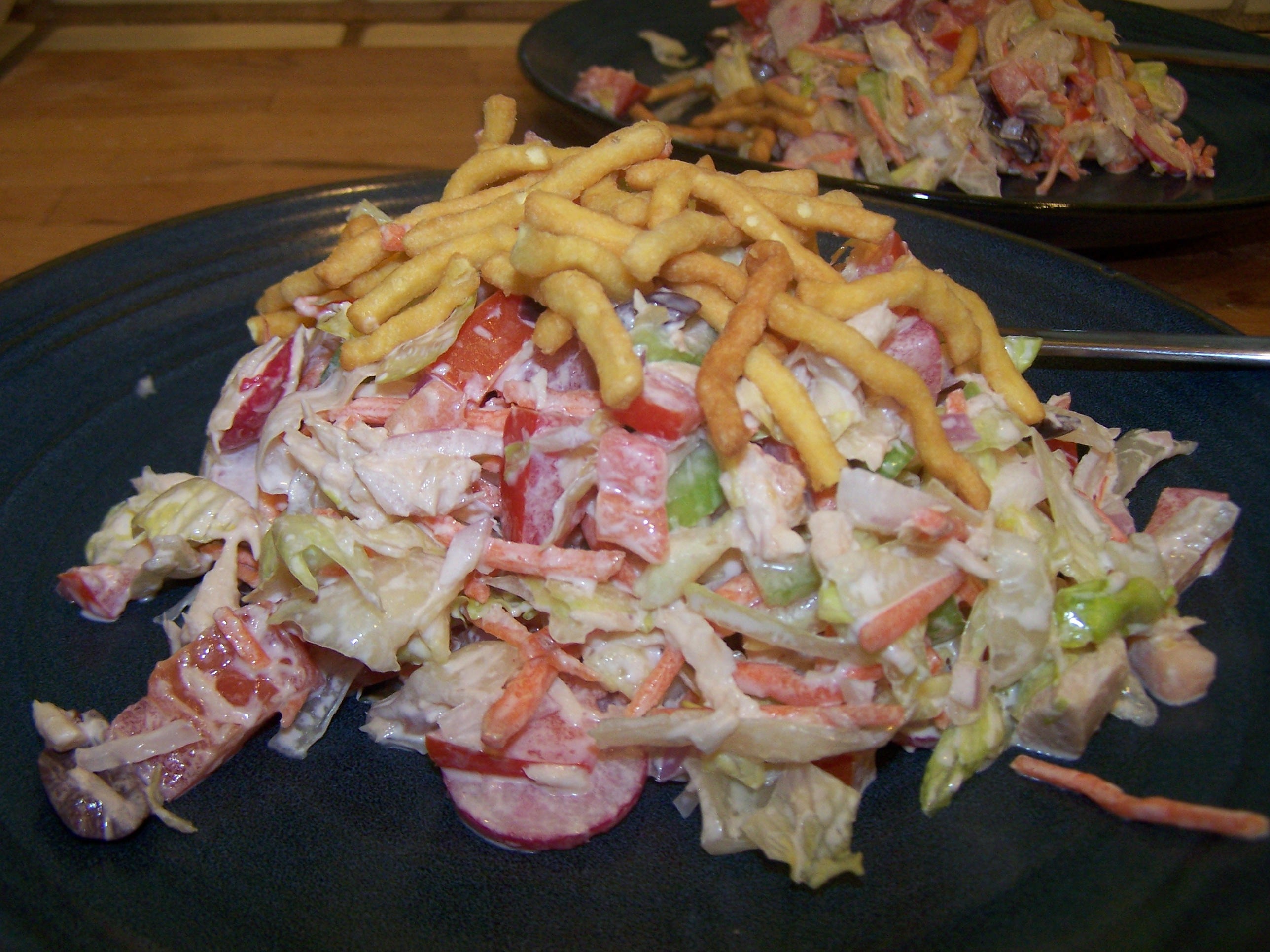 Chopped Salad with Tuna