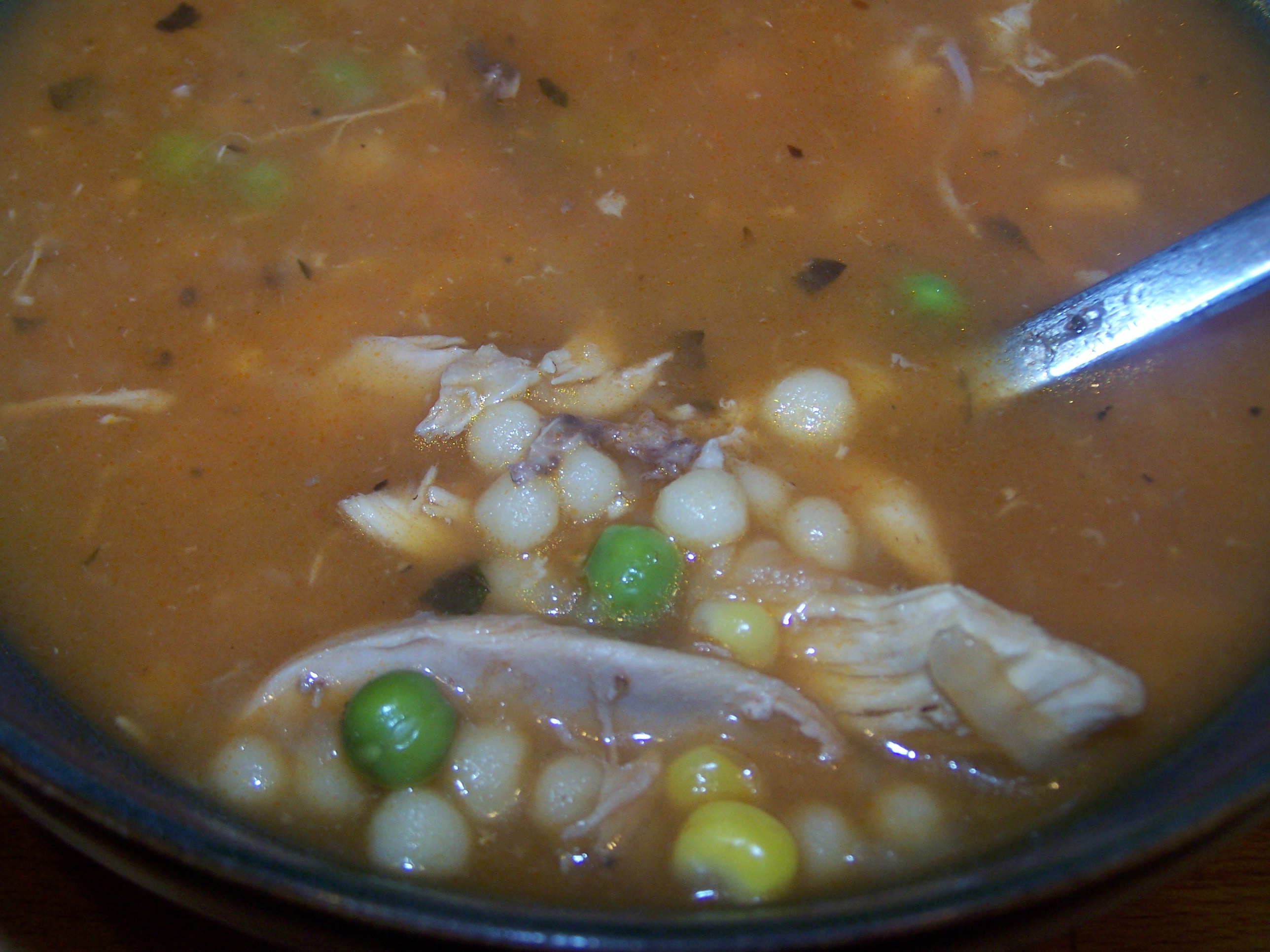 Chicken Soup with Israeli Cous-Cous