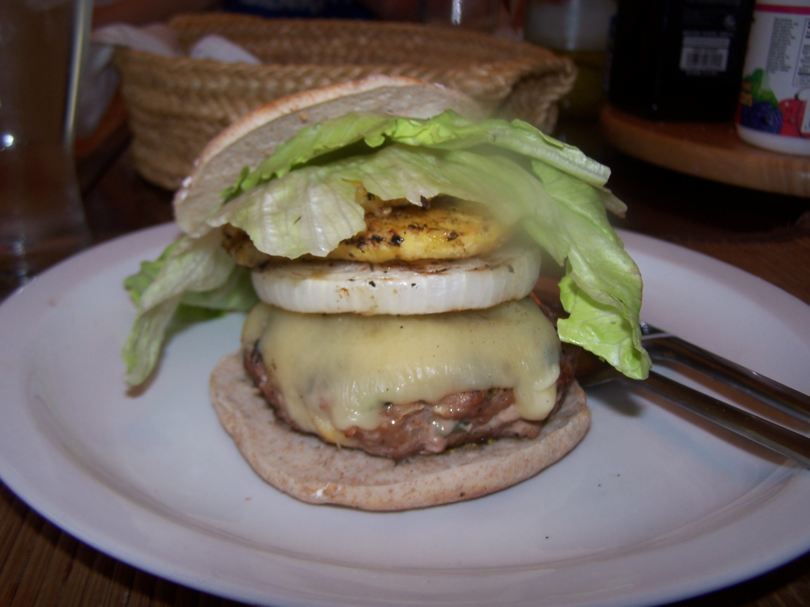 Teriyaki Turkey Burger