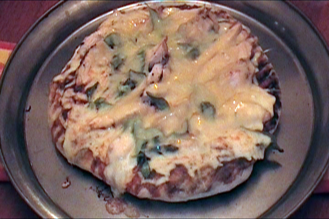 Grilled pizza