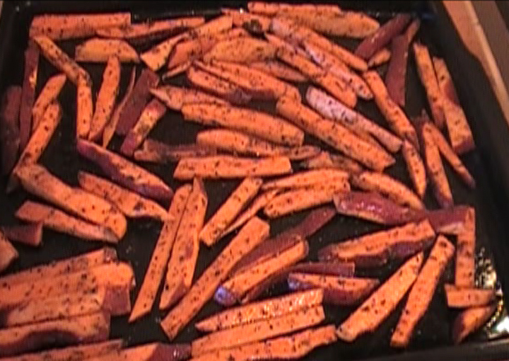 Sweet Potato Wedges
