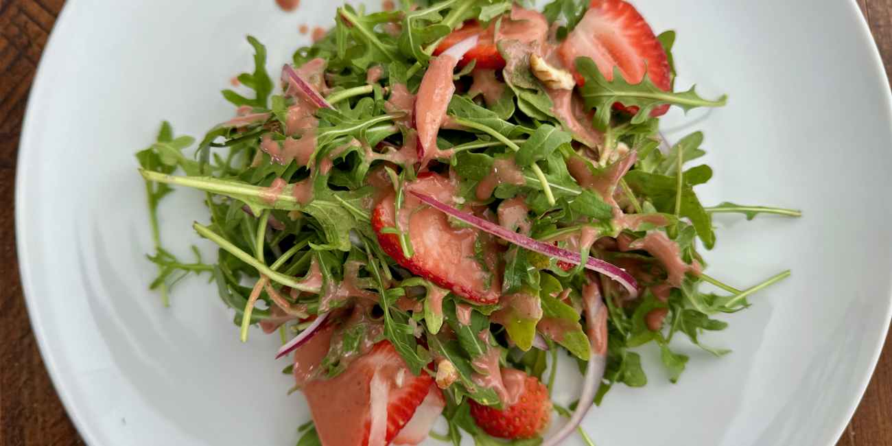 Arugula Strawberry Salad