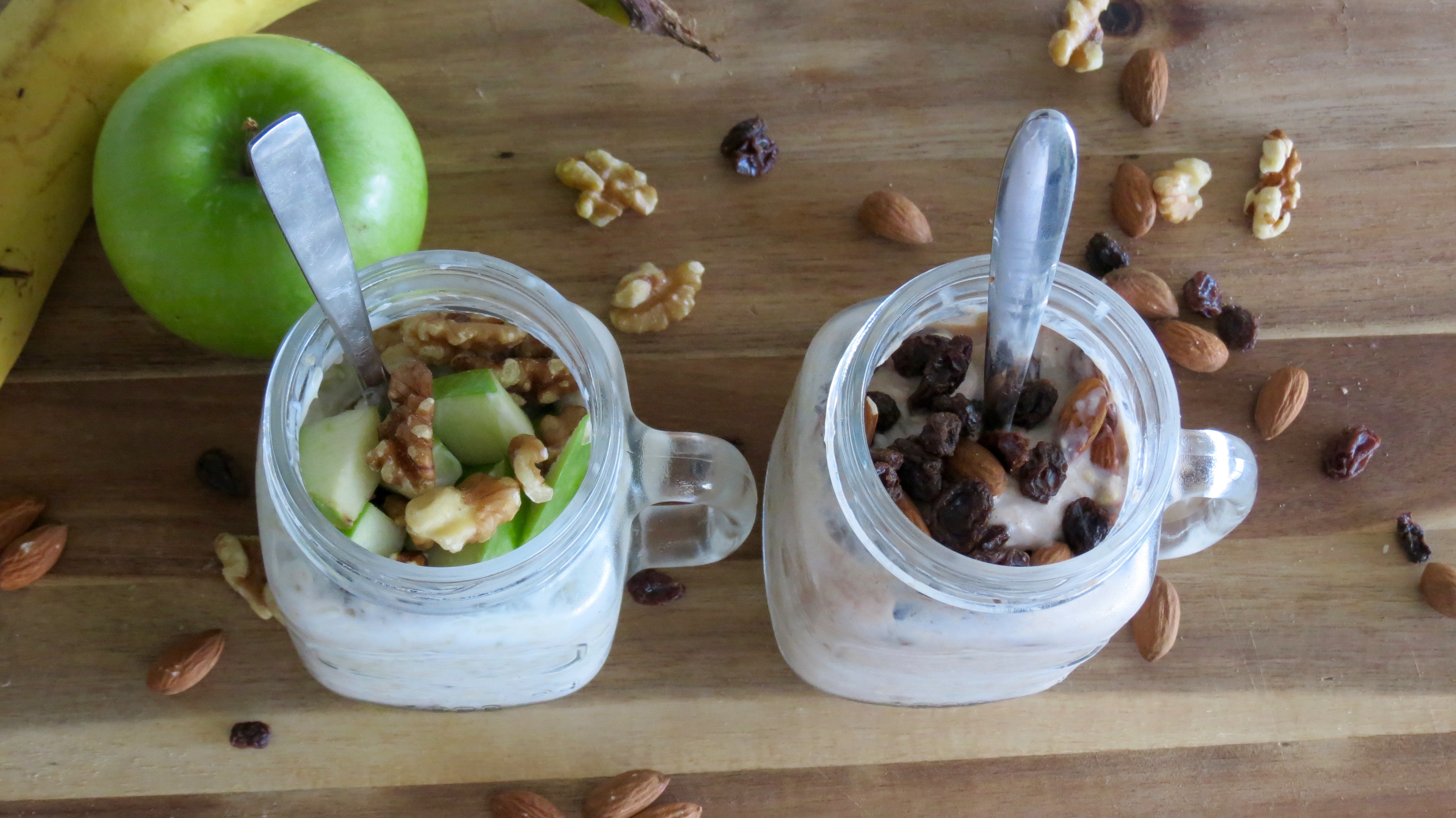 Avena Nocturna con Fruta