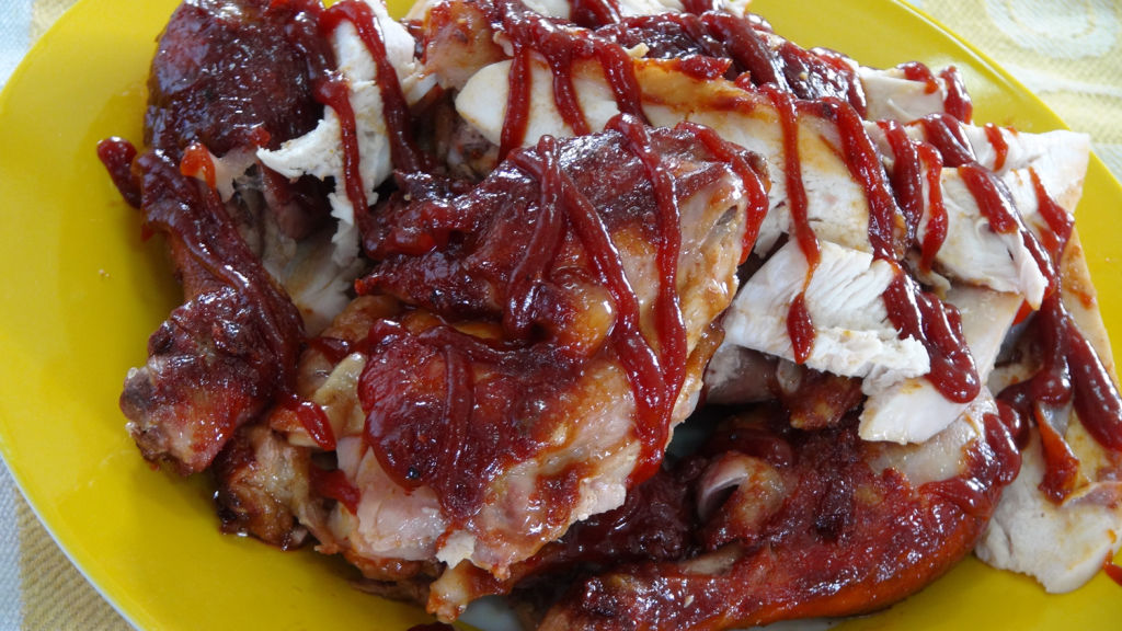 BBQ chicken oven