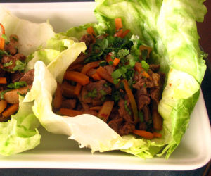 Beef Lettuce Wraps