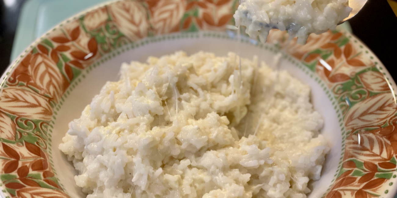 Bolivian Cheesy Rice
