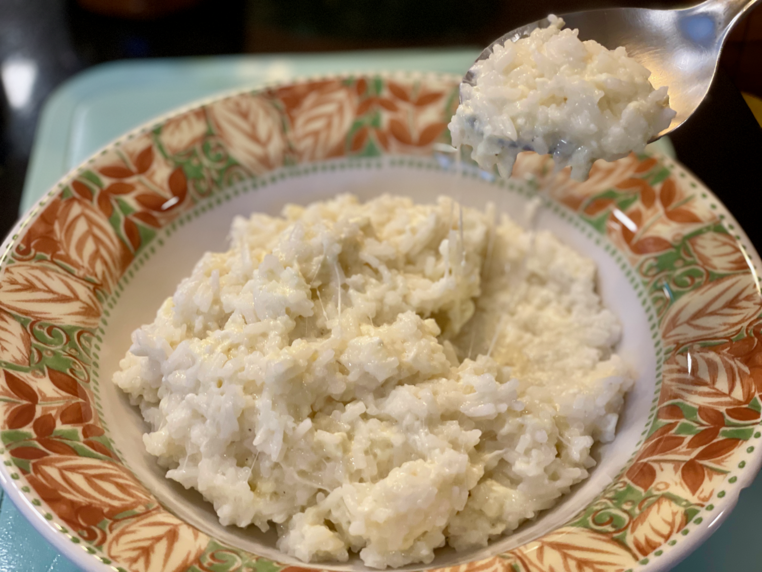 Bolivian Cheesy Rice
