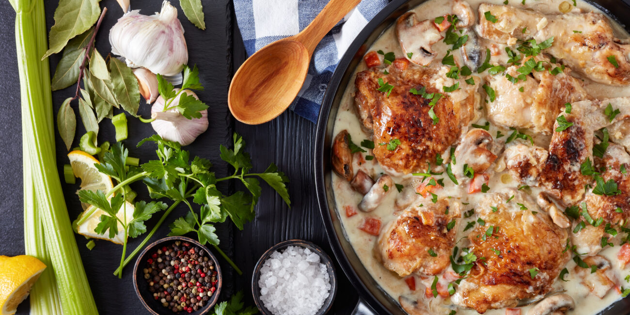 Chicken Fricasee