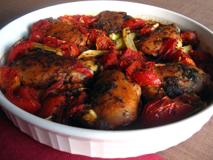 Chicken with Fennel and Tomatoes