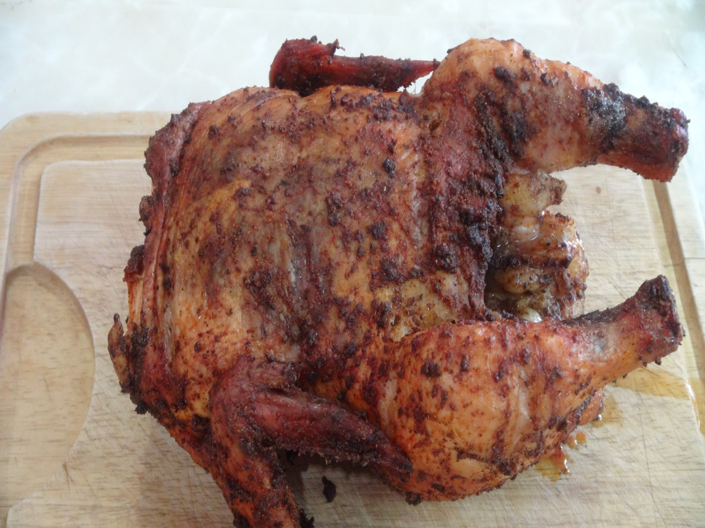 Chili Rubbed Roasted Chicken