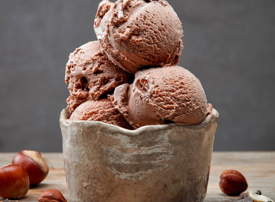 Homemade Chocolate Ice Cream