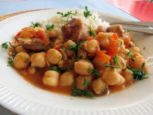 Garbanzo Sausage Stew 2