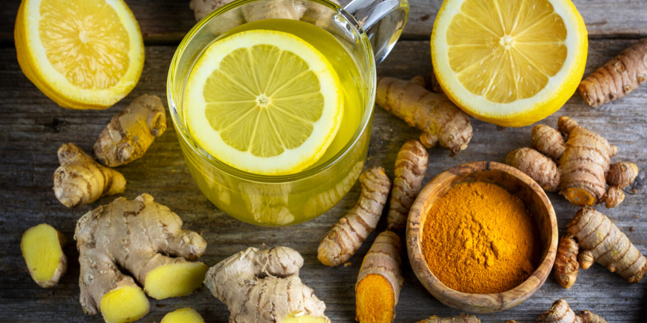 Ginger Turmeric Lemon Tea