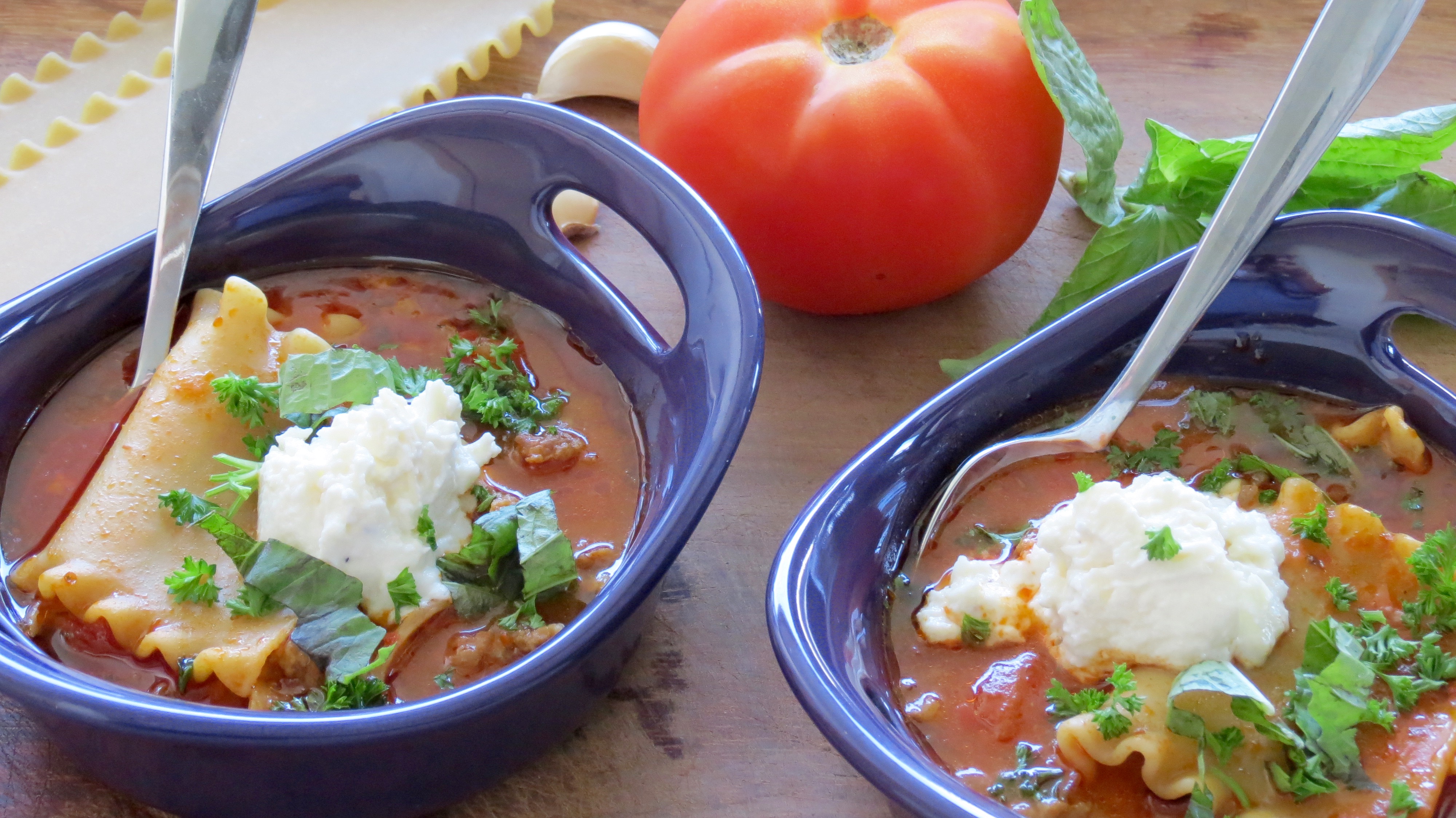 Lasagna Soup