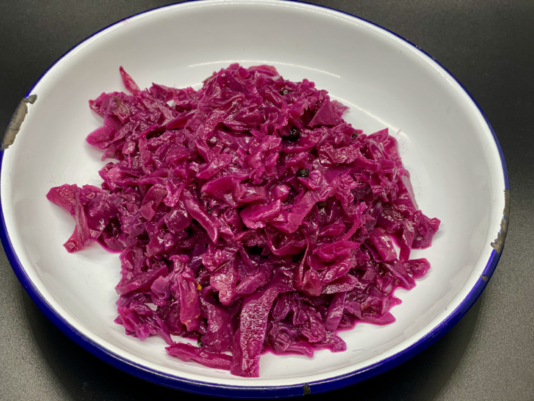 Red Cabbage Sauerkraut The Frugal Chef