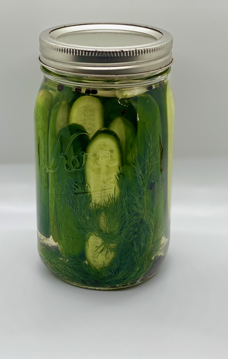 Homemade Sour Dill Pickles The Frugal Chef