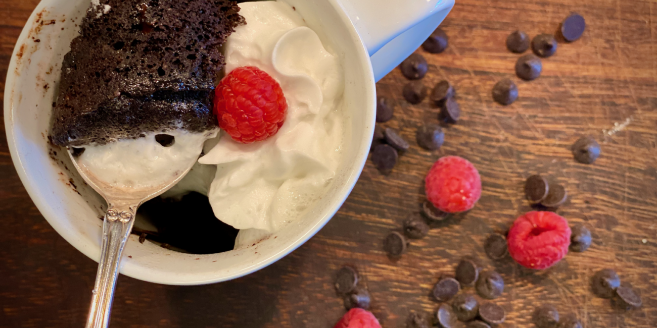 Keto Chocolate Mug Cake