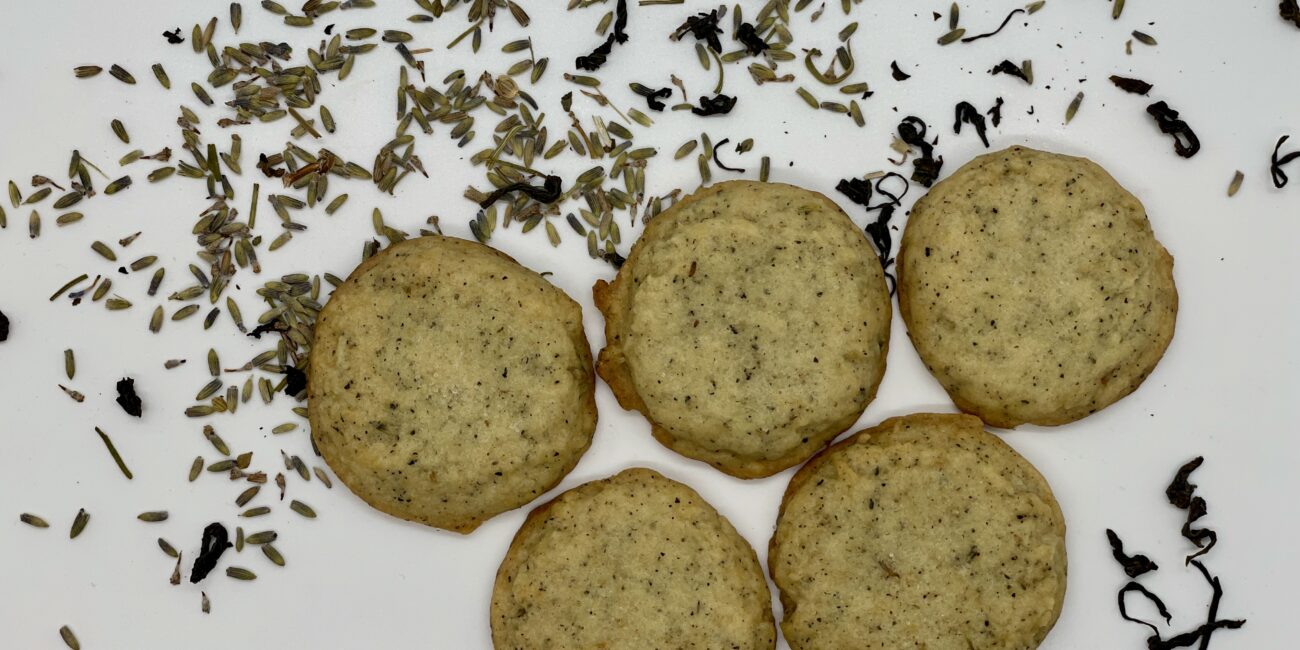 Lavender Earl Grey Cookies