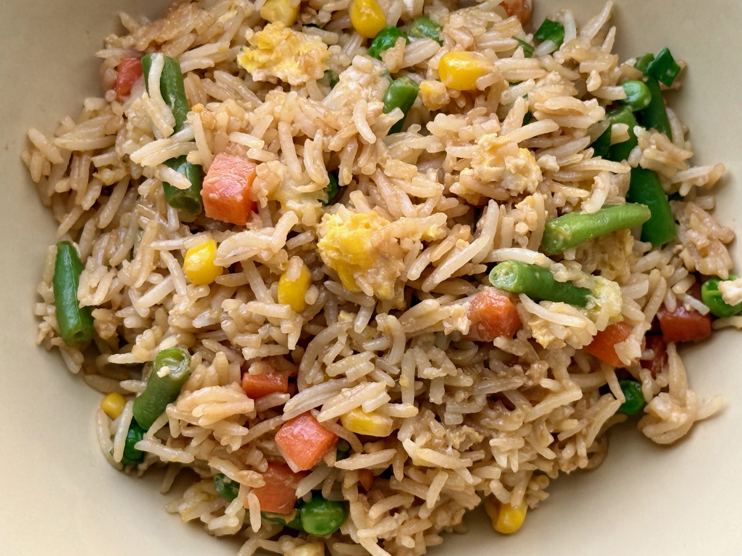 Microwave Fried Rice