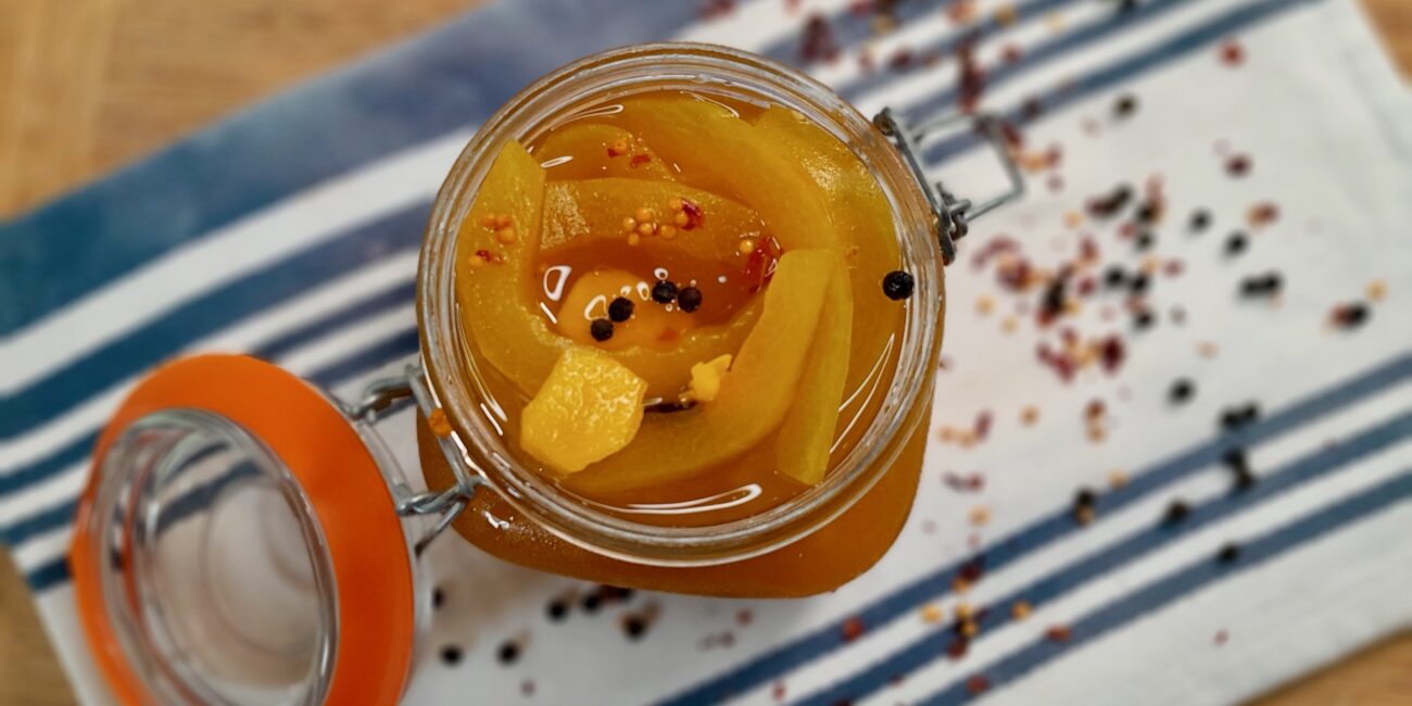 Pickled Watermelon Rind