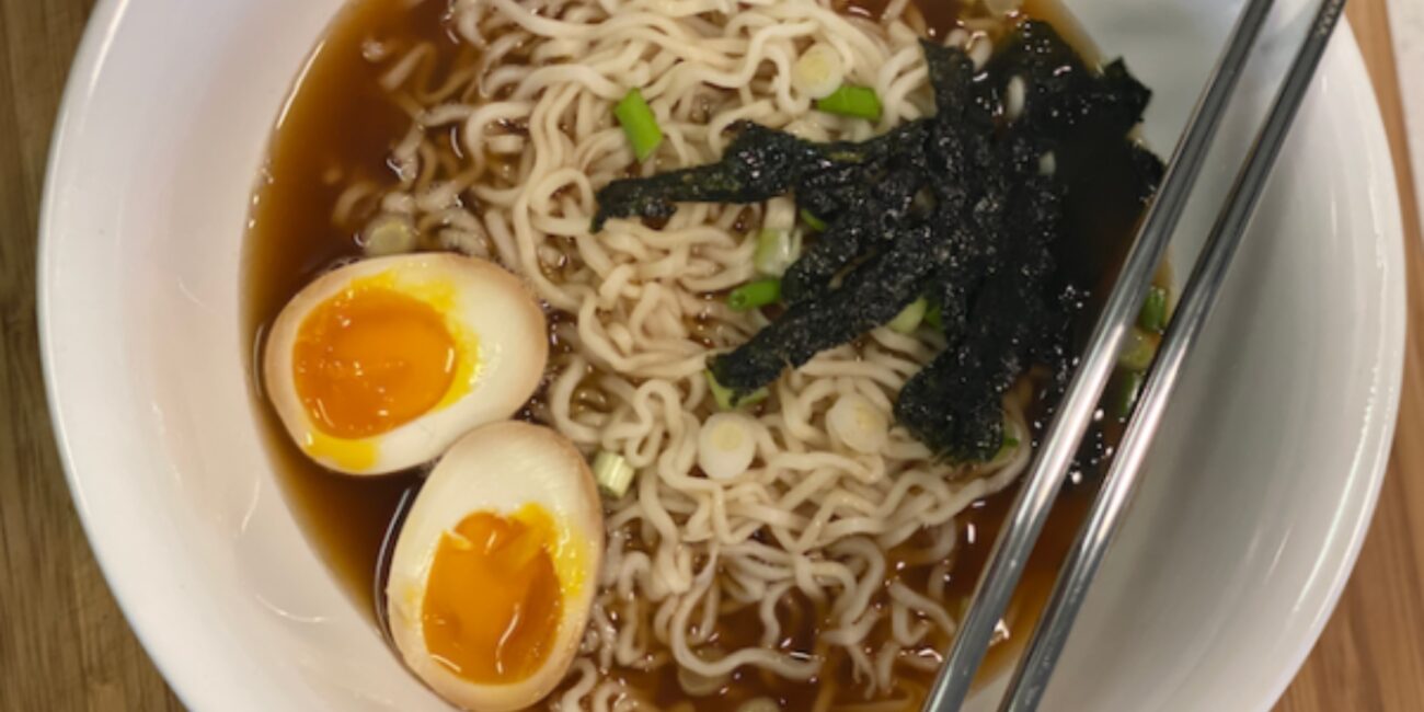 Homemade Ramen Noodle Soup