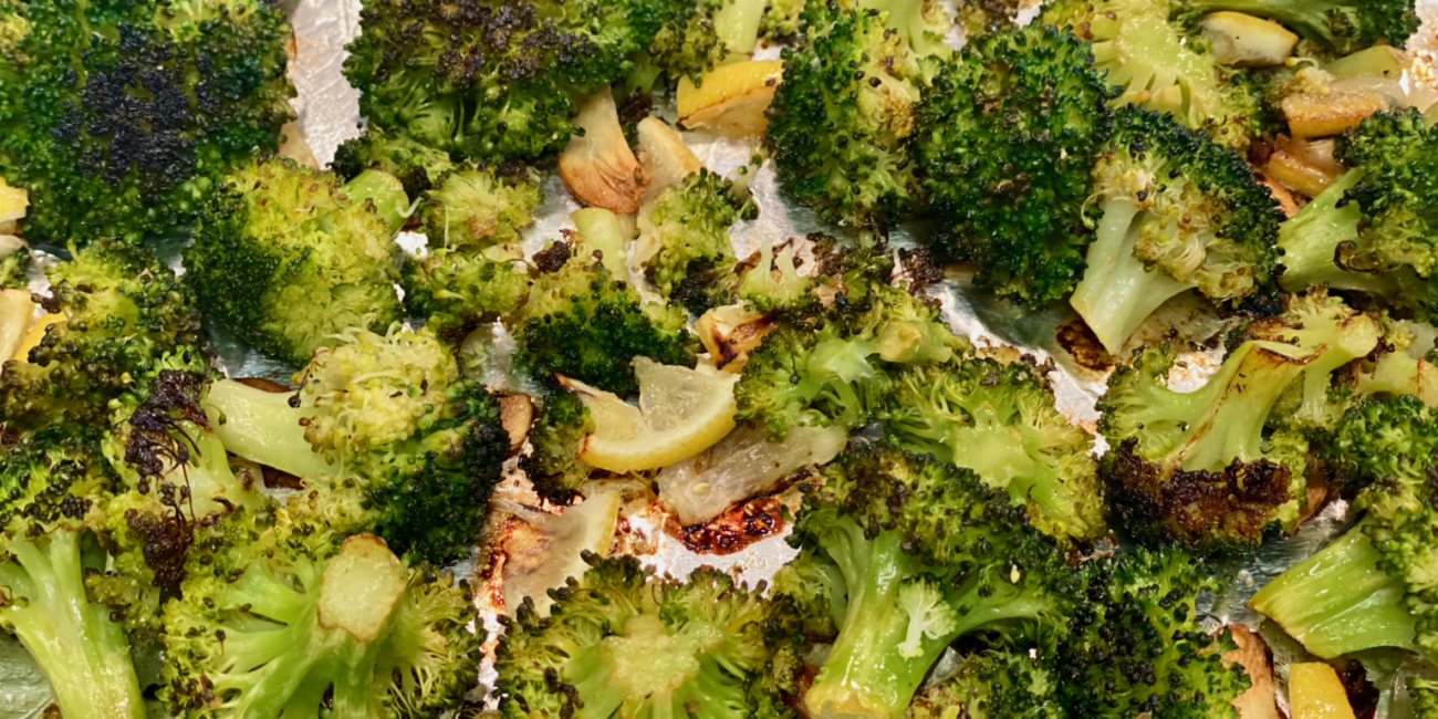 Roasted Broccoli with Lemon