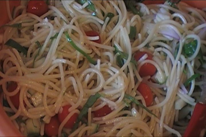 Spaghettini Salad