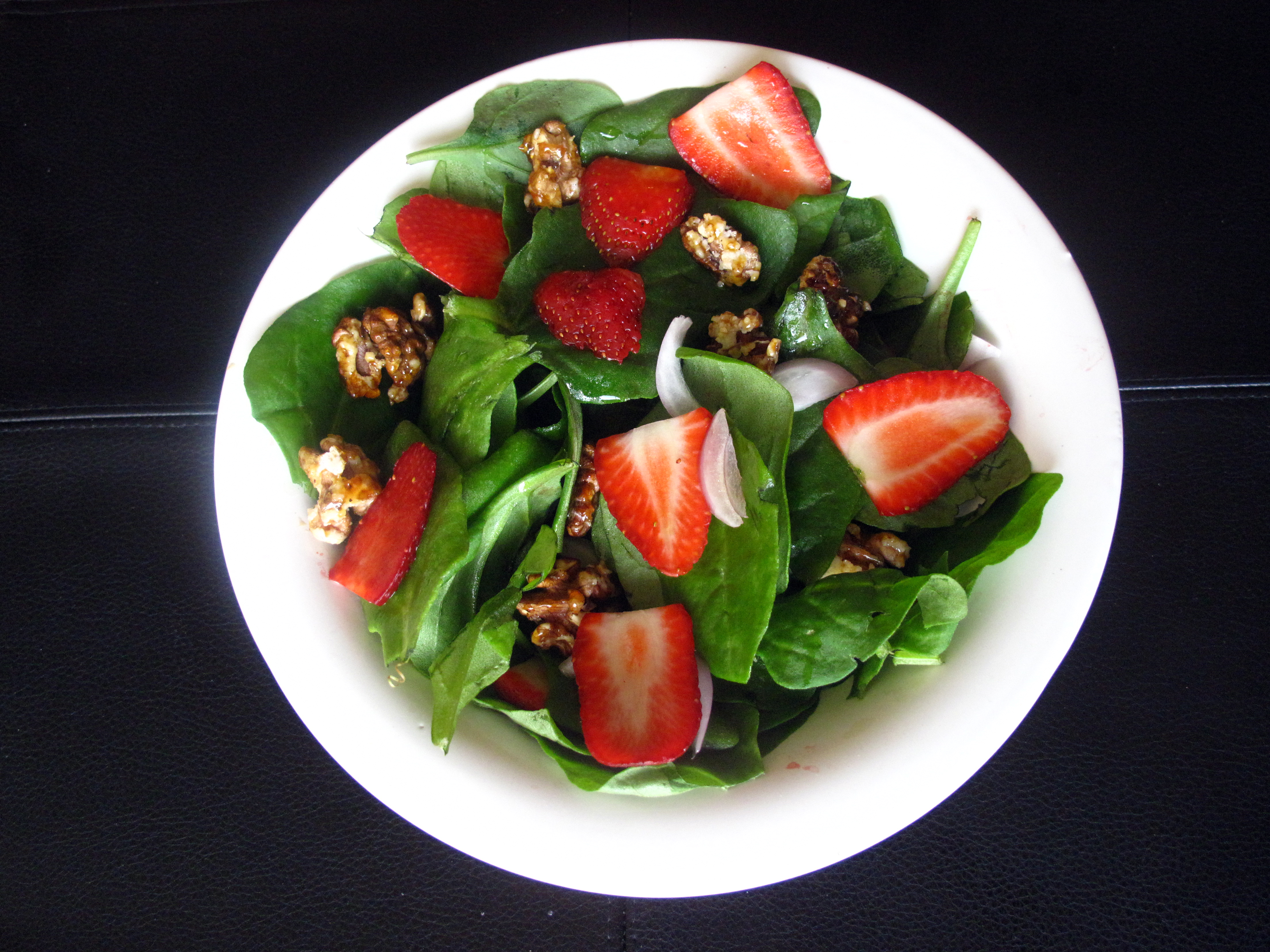 Spinach Strawberry Salad