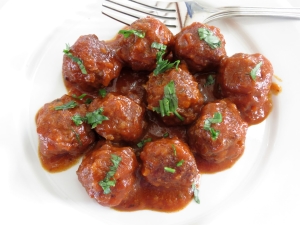 Sweet and Sour Meatballs 2