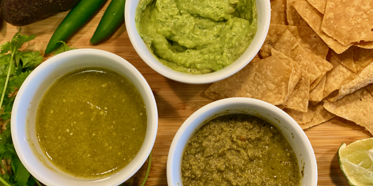 Three Salsa Verdes
