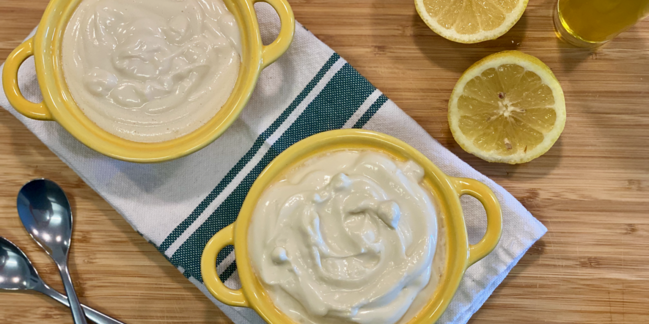 Vegan Mayo Two Ways